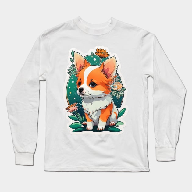 dog love Long Sleeve T-Shirt by Khang_Vu